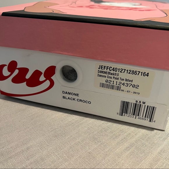 ⭐️Jeffrey Campbell Damone Croc Oxford Shoes - Picture 7 of 8